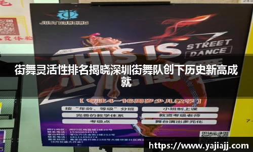街舞灵活性排名揭晓深圳街舞队创下历史新高成就
